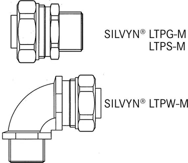 SILVYN® LTP 10 / 7.0X11.8 BK 50M