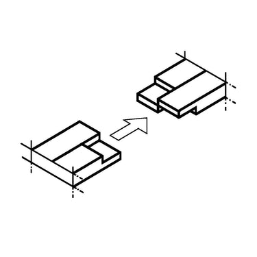 FLEXIBLE TRUNKING GMF HF-20 GY