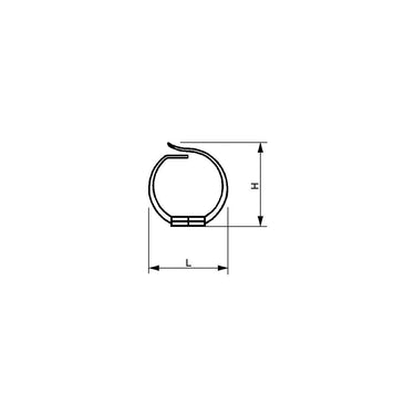 FLEXIBLE TRUNKING GMF HF-20 GY