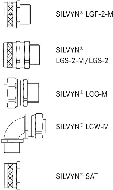 SILVYN® LCCH-2 12/10.2X14 BK 25M