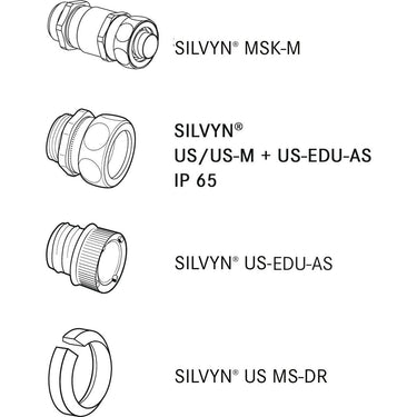 SILVYN® AS-P 36 / 29X36 10M GY