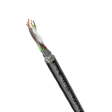COAXIAL-CABLE RGB CY 3XKX0,4/1,8+3X0,25