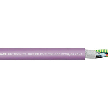 UNITRONIC® BUS PB FD P COMBI 1X2X0,64+3X1