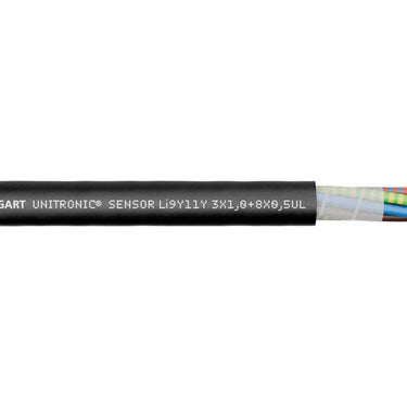 UNITRONIC® SENSOR Li9Y11Y 3X1,0+8x0,5UL