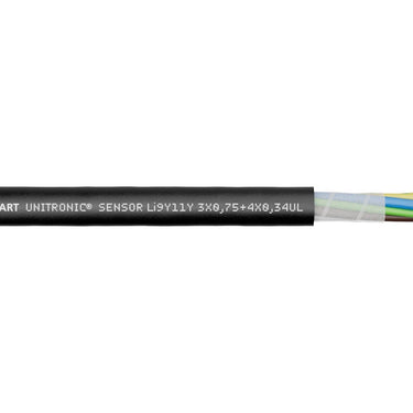 UNITRONIC® SENSOR Li9Y11Y 3x0,75+4x0,34UL