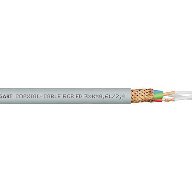 COAXIAL-CABLE RGB FD 3xKx0,6L/2,4