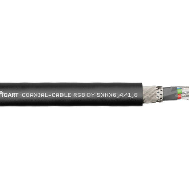 COAXIAL-CABLE RGB DY 5xKx0,4/1,8